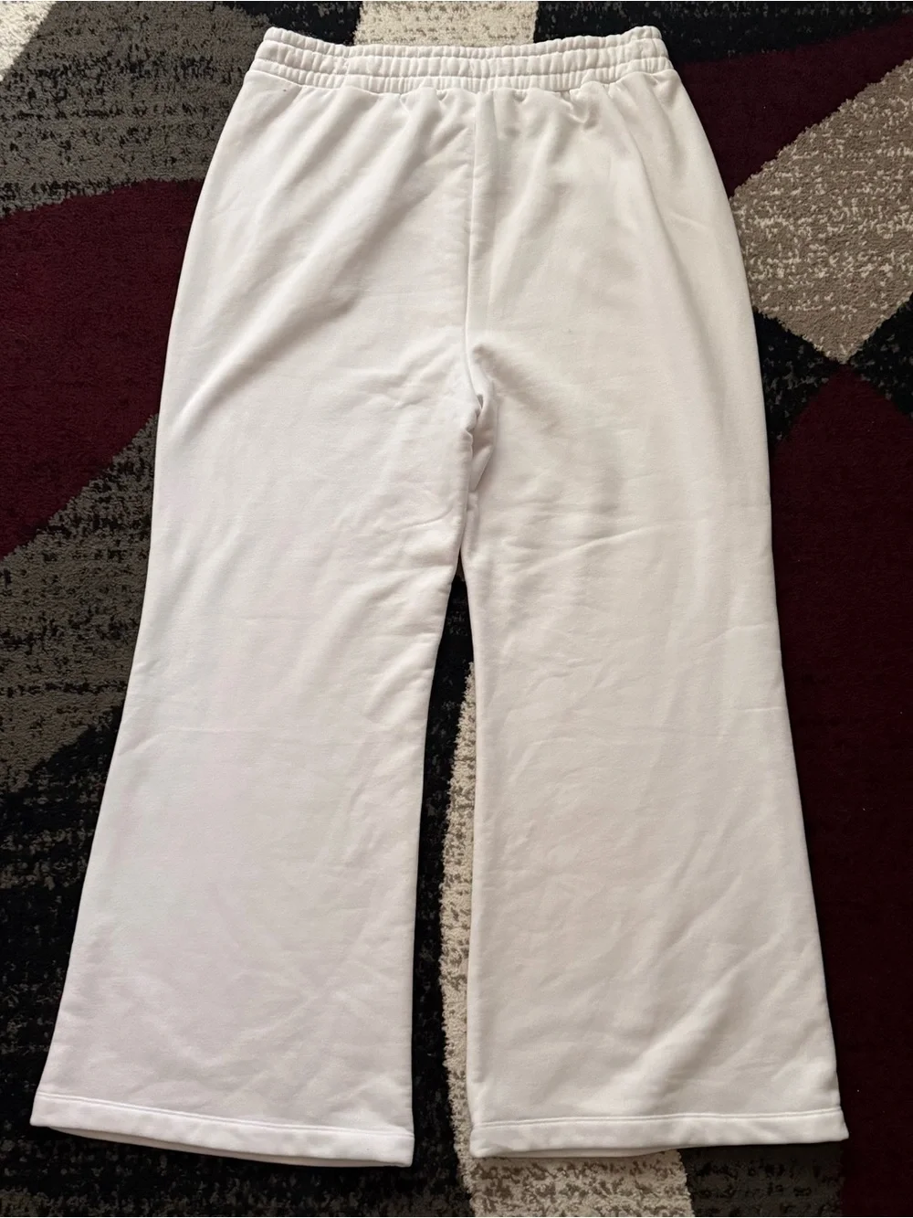 Calvin Klein’s Women’s flared sweatpants size XL white sweats